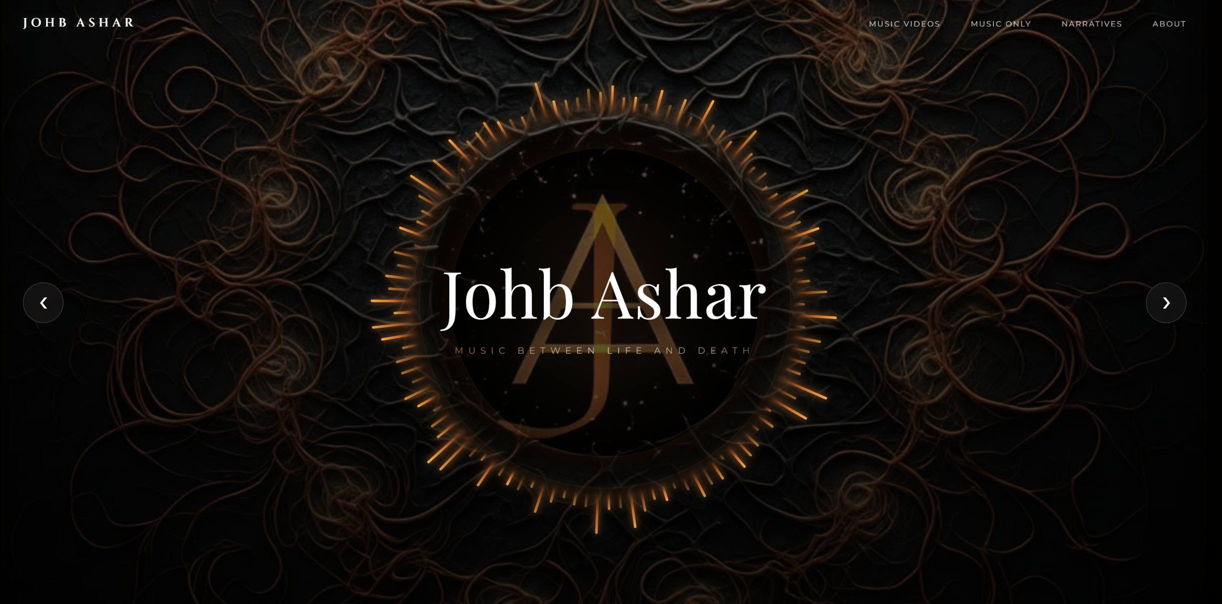 Ashar Music website